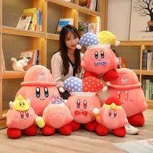 40cm-kirby Peluş Oyuncak Sevimli Pembe Kirby Switch Oyunu Aksiyon Figürü-a15