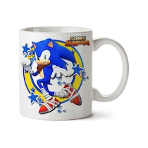 Sonic The Hedgehog Sonic Boom İki Tarafı Baskılı Kupa Bardak Çok Renkli