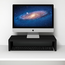 Emkawood Marry50 Monitör Yükseltici Laptop Standı Siyah