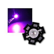 2 Adet 1w Uv Led Power Led 395-400nm 1 Watt Ultraviyole Mor Işık