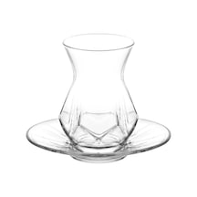 Alya 12'li Çay Seti, Lv-alyas1, Lv-alyas112 Adet 1'li Paket , Şeffaf Diğer
