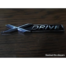 Xdrive Metal Arka Bagaj Rozet Logo Arması Uyumlu Dayanıklı Kaliteli Yeni Ürün Bmw X1 X3 X4 X5 X6