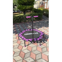 115 Cm '' 45 Inç Tutmalı Step Trambolin Kolayca Katlanabilir