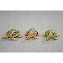 Swaroski Minik Kaplumbağa Figürü Alk3867