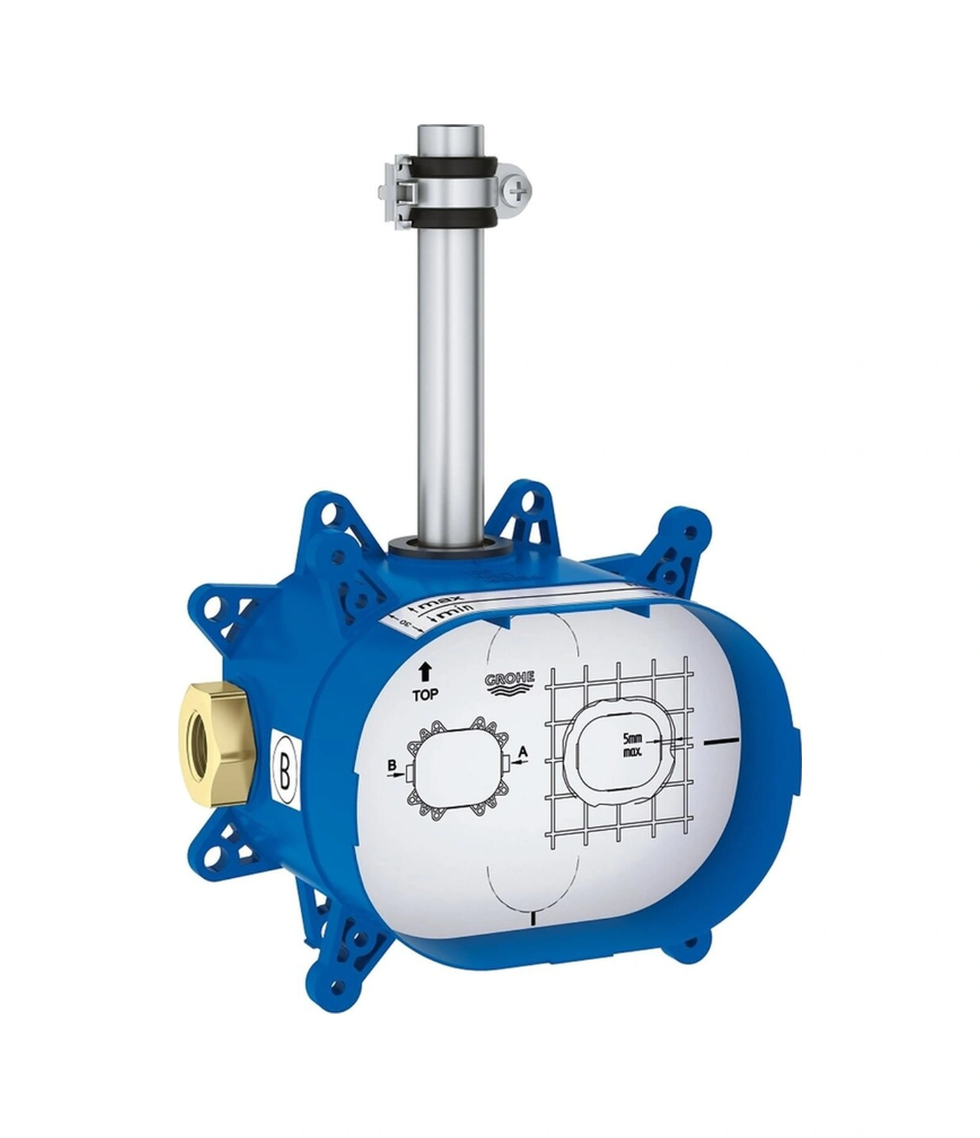 Grohe Rainshower 360 Tepe Duşu İçin İç Gövde 26264001 Krom