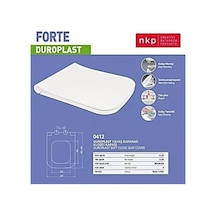 NKP  FORTE YAVAŞ KAPANIR KLOZET KAPAĞI