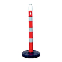 İleri Trafik Dubalı Uyarı Dikmesi Reflektifli 534231106 80 x 1100 MM