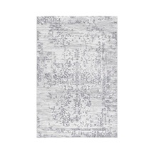 Kartela Halı Siro Halı Kaymaz Taban Makinede Yıkanabilir Halı Açık Gri - 180 X 270 Cm