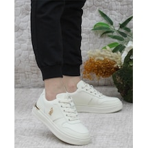 U.s. Polo Assn. Alka 5fx Kadın Bej Sneaker Ayakkabı Bej
