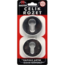 Master MCR-06 6 Vidalı Çelik Rozet Saten