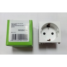 Beyaz Topraklı Priz 2m