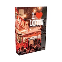 058 London Dekoratif Kitap Kutusu