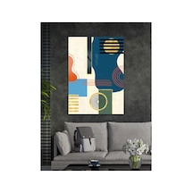 Çizgi Ve Denge Renkli Geometrik Sanat Cam Tablo - Modern Tarz Ev Dekorasyonu Çocuk Odası Temalı Dekoratif Duvar Tablosu, Çocuk Odası Ve Oyun Alanı Dekoru,