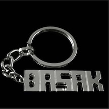 Başak - 87 - - Shophnrl - İsimli Anahtarlık- Çok Renkli