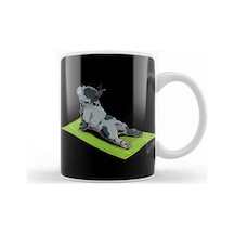 French Bulldog Yoga Kupa Bardak Porselen Karışık