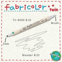 Zig Fabricolor Twin Çift Uçlu Kumaş Boyama Kalemi Blender Renk A