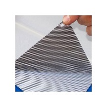 Krc Dıjıtal Reklam One Way Vision Arkası Siyah Delikli Yapışkanlı Folyo 106cm X 1mt
