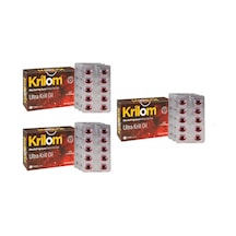 Krilom Ultra Krill Oil 30 Kapsül 3 Adet