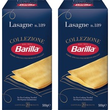 Barilla Lazanya Lasagne N.189 Sade Makarna 2 x 500 G