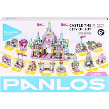 P633012 Panlos Brick - Eğlence Şehri Kalesi 12'si 1 Arada - 556 Parça Yapım Seti