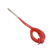 Fişek Isıtıcı Rezistans 7cm Boy-6mm Kalınlık-150 Watt-24v- 1metre Kablolu
