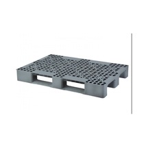 80 X 120 X 15 Cm Plastik Palet Euro Gri Delikli - Parti No: 2