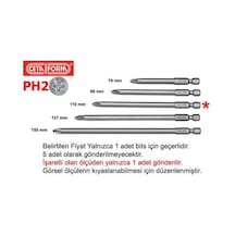 CETA-FORM PH2 x 110 mm Yıldız Bits Uç (CB/1102)