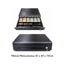 Nexpay Cm Para Çekmecesi 5 Gözlü Metal Alt Tabla 41 X 41 X 11 Cm