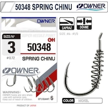 Owner 50348 Spring Chinu Nickel İğne No:1/0