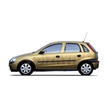 S-Dizayn Opel Corsa C Krom Cam Çıtası 4 Prç 2000-2006