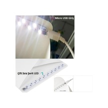 Mini Stüdyo Led Işıklı 20x20 Cm Ürün Fotoğraf Çekim Çadırı Diğer