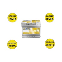 Varta Silver Dynamic E39 Start-stop Plus Agm 12 V 70 Ah 760 Cca Akü-yerinde Montaj