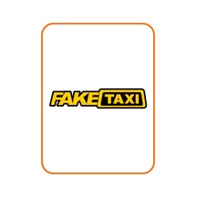 Fake Taxi Oto Sticker Motor Sticker 20x5 Cm Çok Renkli