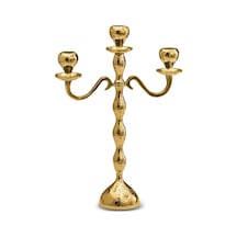 Karaca  Arlen Şamdan 3'lü Gold 38x29 cm
