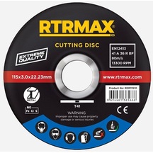 Rtrmax Rdm11510 Metal Kesme Diski 115x1.0mm