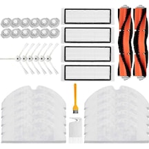 1s S50 S55 S5 Max S6maxv S6 Aksesuarları Robot Süpürge Parçaları İçin 36 Adet Hepa Filtreli Paspas Bezi Fırçası - Yongtao