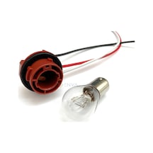 Çift Duy Şaşı Ampul Ve Soketi 3 Kablolu P21 5W 12V 1016 Ampul