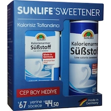 Sunlife Kalorienarmer Sübstoff Sweetener 1200 Tablet Cep Boy Hediye