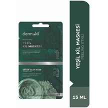 Dermokil Peeling Etkili Yeşil Kil Maskesi 15 ML