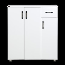 Ayakkabılık Çok Amaç Model Parlak Beyaz Hard Suntalem Demonte 5R (390855698) Beyaz