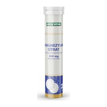 Aksu Vital Magnezyum Sitrat Efervesan 20 Tablet