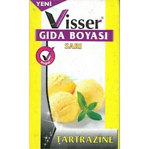 Visser Sarı Toz Gıda Boyası Net 9 Gr.