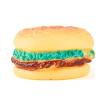 Petlovee Sesli Hamburger Kedi Oyuncağı - Renkli - 8 Cm
