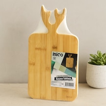 Bambu Kesim Panosu Kulplu 20x38 Cm Çok Renkli