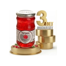 Tatşen Cam Reçel Gül 3x800 Gr