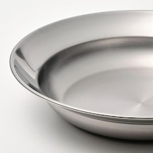 Grılltıder Serisi, Çukur Tabak, 21 Cm, Paslanmaz Çelik Paslanmaz Çelik 959595 Çok Renkli