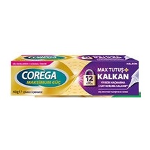 Corega Maksimum Güç Tutuş+kalkan Diş Protezi Yapıştırıcı Krem 40 Gr