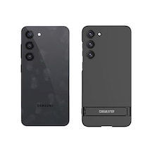 Senon Galaxy S24 Kılıf Zore Kamera Korumalı Dikey Standlı Ays Kapak 50 x 22