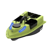 Hallow Y27392G-120Uk Gps Rc Yem Tekne 500 M Kablosuz Uzaktan Kumanda Balıkçılık Yeşil