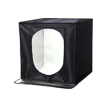 Ledli Ürün Çekim Çadırı 50 x 50 CM + 4 Fon